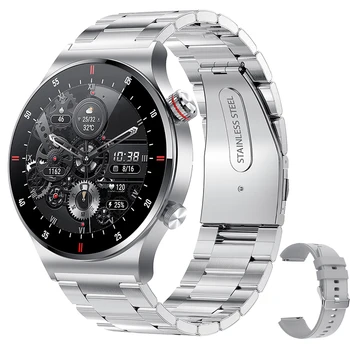 Смарт-часы 2023 Smartwatch Bluetooth-звонки, часы для Huawei P40 P40 Pro Plus, Фитнес-браслет Huawei P Для мужчин, циферблат на заказ