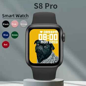 Смарт-Часы S8 Answer Call Sport Фитнес-Трекер с Пользовательским Набором Smartwatch Для Мужчин И Женщин Подарок Для Apple Phone PK IWO 27 X8 I8 PRO MAX
